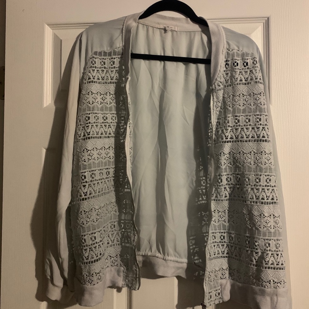 A White Breathable Jacket